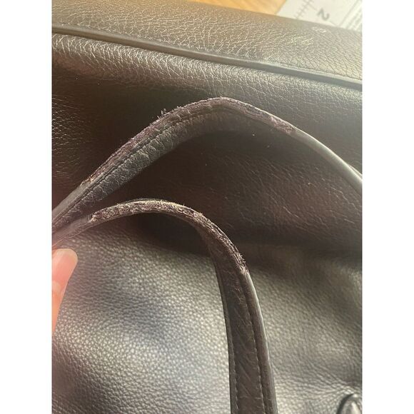 Coach Pebbled Leather Taylor Large Tote Black Shoulder Handbag No F1781-38312 01 - Picture 15 of 16